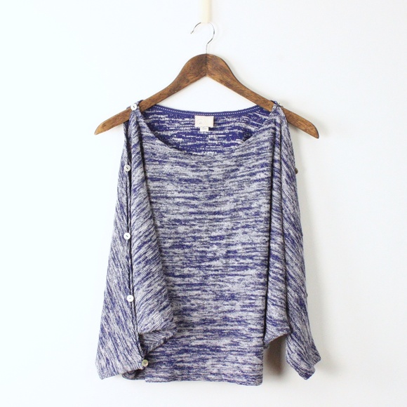 Anthropologie Tops - Anthropologie Postmark Malu Cold Shoulder Top